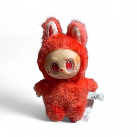 Red Labubu/LafufuMonster Keychain - Picture 1 of 4